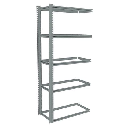 Boltless Shelving Add-On, 36x18, 5 Shelf MPN:ZB7-3618A-5