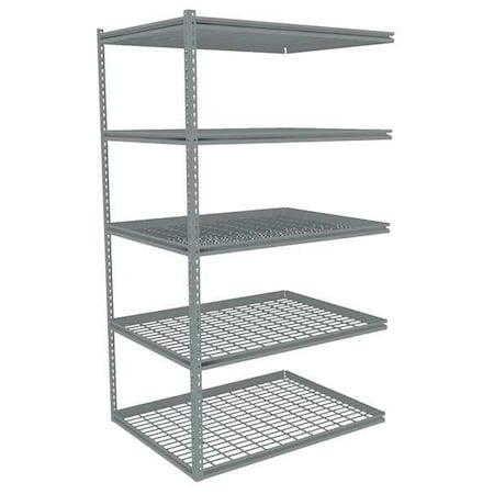 Boltless Shelving, Add-On, 42x36, Wire MPN:ZB7-4236A-5W