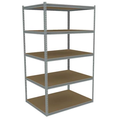 Boltless Shelving Unit, 36-5/8
