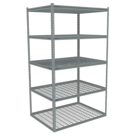 Boltless Shelving Unit, 36-5/8
