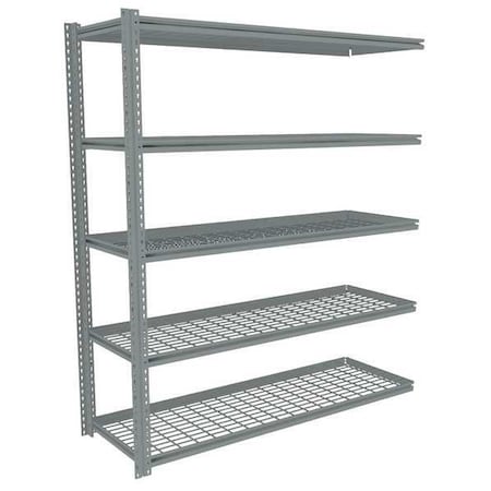 Boltless Shelving, Add-On, 60x30, Wire MPN:ZB7-6030A-5W