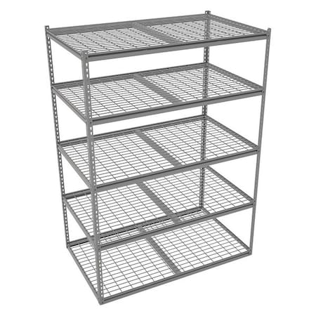 Boltless Shelving, 36x84x60in, Strtr MPN:ZB7-6036S-5W