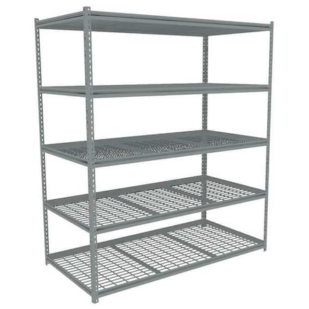 Boltless Shelving Unit, 48-5/8