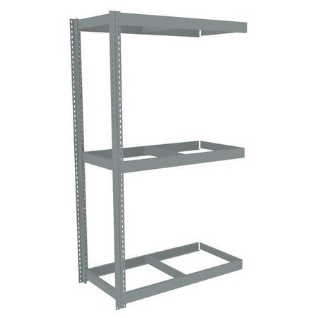Boltless Shelving Add-On, 48x24, 3 Shelf MPN:ZLC7-4824A-3