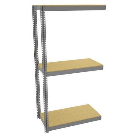 Boltless Shelving Add-On, 48x24, 3 Shelf MPN:ZLC7-4824A-3D