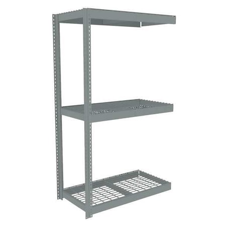 Boltless Shelving Add-On, 48x24, 3 Shelf MPN:ZLC7-4824A-3W