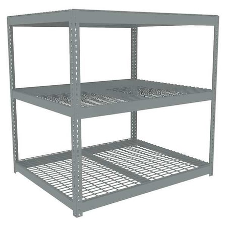 Boltless Shelving Unit, 48-5/8