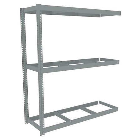 Boltless Shelving Add-On, 72x24, 3 Shelf MPN:ZLC7-7224A-3