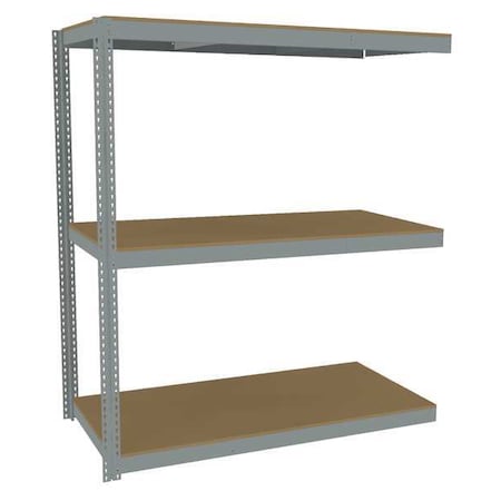 Boltless Shelving Add-On, 72x36, 3 Shelf MPN:ZLC7-7236A-3D