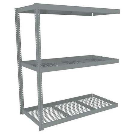 Boltless Shelving Add-On, 72x36, 3 Shelf MPN:ZLC7-7236A-3W