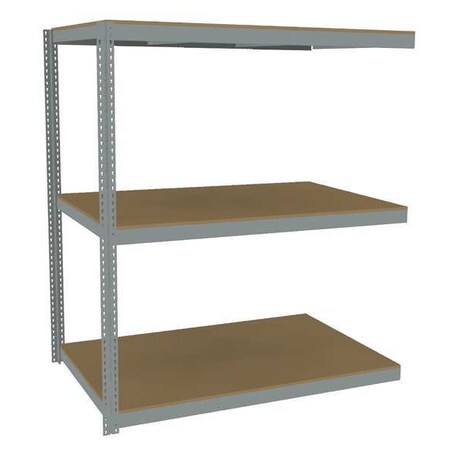 Boltless Shelving Add-On, 72x48, 3 Shelf MPN:ZLC7-7248A-3D