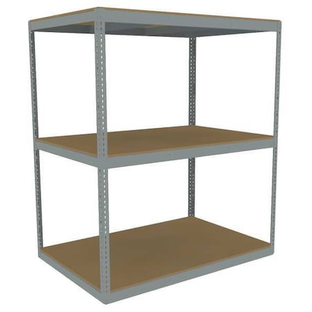 Boltless Shelving Unit, 48-5/8