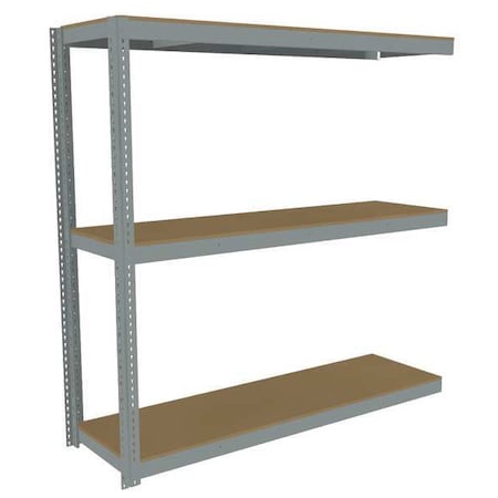 Boltless Shelving, 84x24, Particleboard MPN:ZLC7-8424A-3D