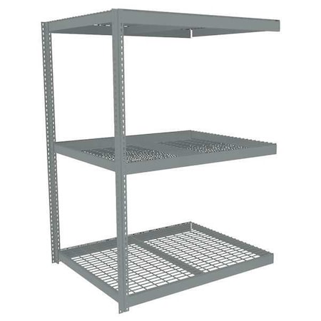 Boltless Shelving, Add-On, 84x42, Wire MPN:ZLC7-8442A-3W