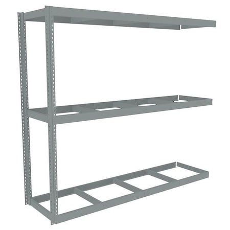 Boltless Shelving Add-On, 96x24, 3 Shelf MPN:ZLC7-9624A-3