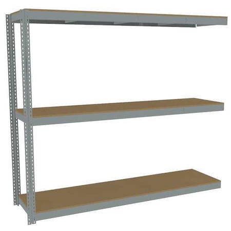 Boltless Shelving Add-On, 96x24, 3 Shelf MPN:ZLC7-9624A-3D