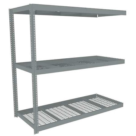 Boltless Shelving, Add-On, 96x30, Wire MPN:ZLC7-9630A-3W