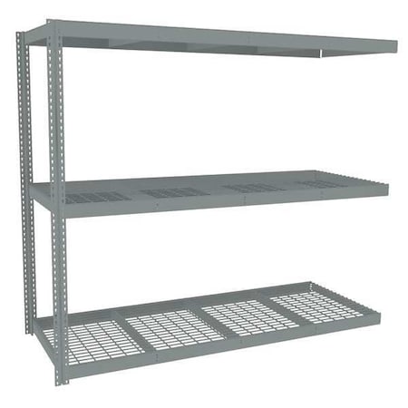 Boltless Shelving Add-On, 96x36, 3 Shelf MPN:ZLC7-9636A-3W