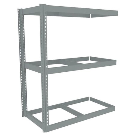 Boltless Shelving Add-On, 48x24, 3 Shelf MPN:ZLE5-4824A-3