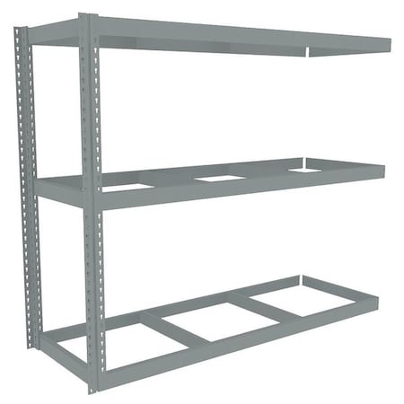 Boltless Shelving Add-On, 72x24, 3 Shelf MPN:ZLE5-7224A-3