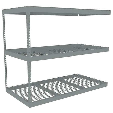 Boltless Shelving Add-On, 72x36, 3 Shelf MPN:ZLE5-7236A-3W