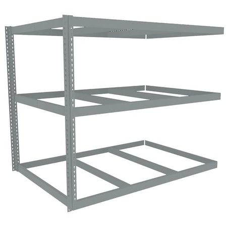 Boltless Shelving Add-On, 72x48, 3 Shelf MPN:ZLE5-7248A-3