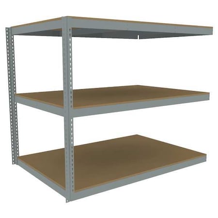 Boltless Shelving Add-On, 72x48, 3 Shelf MPN:ZLE5-7248A-3D