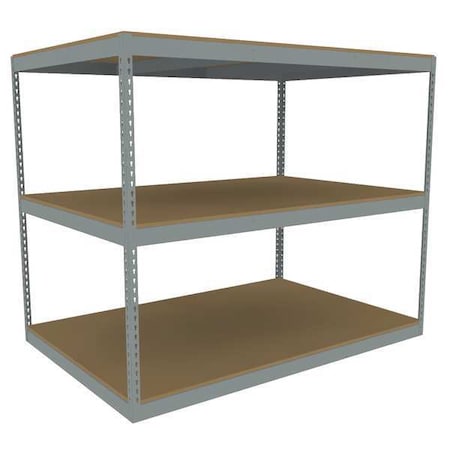 Boltless Shelving Unit, 48-5/8