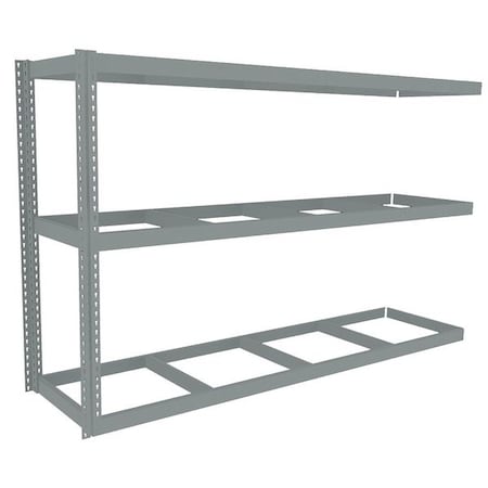 Boltless Shelving Add-On, 96x24, 3 Shelf MPN:ZLE5-9624A-3