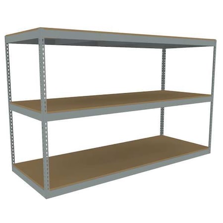 Boltless Shelving Unit, 36-5/8