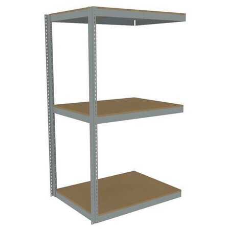 Boltless Shelving Add-On, 48x36, 3 Shelf MPN:ZLE7-4836A-3D