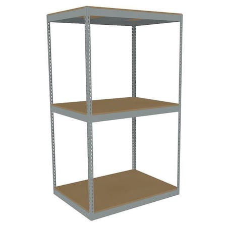 Boltless Shelving Unit, 36-5/8
