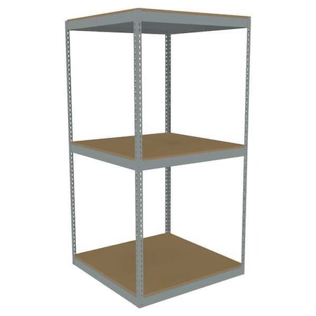 Boltless Shelving Unit, 42-5/8