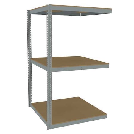 Boltless Shelving Add-On, 48x48, 3 Shelf MPN:ZLE7-4848A-3D