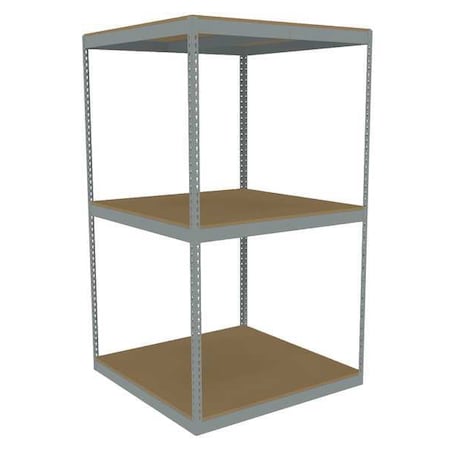Boltless Shelving Unit, 48-5/8