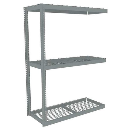 Boltless Shelving, Add-On, 60x18, Wire MPN:ZLE7-6018A-3W