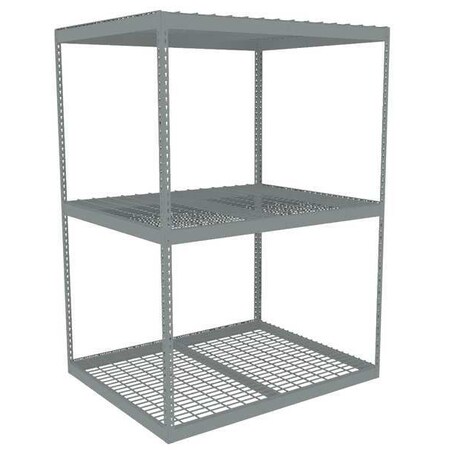 Boltless Shelving, 48x84x60in, Strtr MPN:ZLE7-6048S-3W