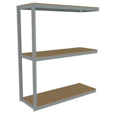 Boltless Shelving Add-On, 72x24, 3 Shelf MPN:ZLE7-7224A-3D