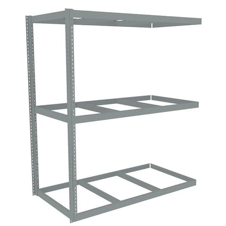 Boltless Shelving Add-On, 72x36, 3 Shelf MPN:ZLE7-7236A-3