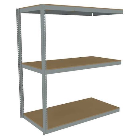 Boltless Shelving Add-On, 72x36, 3 Shelf MPN:ZLE7-7236A-3D