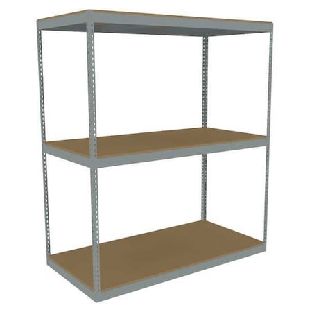 Boltless Shelving Unit, 36-5/8