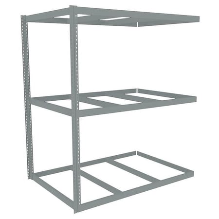 Boltless Shelving Add-On, 72x48, 3 Shelf MPN:ZLE7-7248A-3