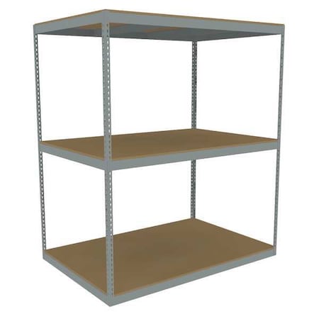 Boltless Shelving Unit, 48-5/8