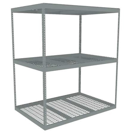 Boltless Shelving Unit, 48-5/8