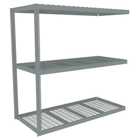 Boltless Shelving, Add-On, 84x36, Wire MPN:ZLE7-8436A-3W