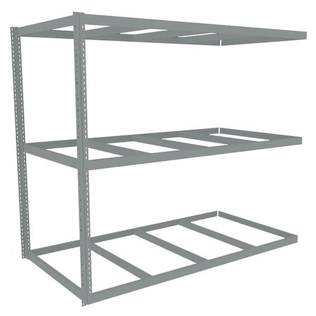 Boltless Shelving Add-On, 96x48, 3 Shelf MPN:ZLE7-9648A-3