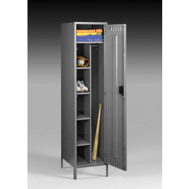 Tennsco® 1-Tier 1 Door Combination Locker w/ Legs 24