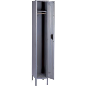 Tennsco® 1-Tier 1 Door Locker w/ Legs & Recessed Handle 12