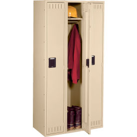 Tennsco® 1-Tier 3 Door Locker Recessed Handle 36