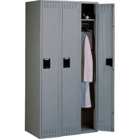 Tennsco® 1-Tier 3 Door Locker Recessed Handle 36